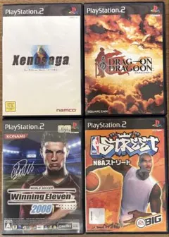 PS2 ゼノサーガ ドラッグオンドラグーン ウイニングイレブン NBAストリート