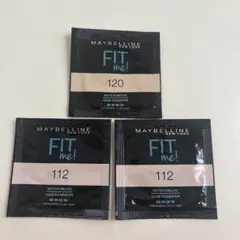 MAYBELLINE FIT ME! ファンデーション サンプルセット