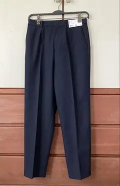 【新品タグ付】UNIQLOユニクロ☆スマートアンクルパンツ M ネイビー