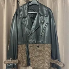 HARE ライダースジャケット 切り替えデザインのサムネイル