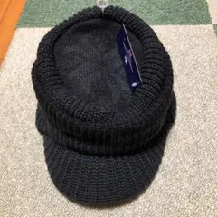 ニットキャップ グレー