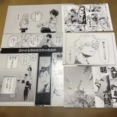 僕のヒーローアカデミア　ヒロアカ ポストカード、クリアファイルセット