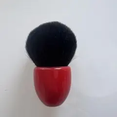 白鳳堂　フェイスブラシ 赤 レッド 丸型のサムネイル