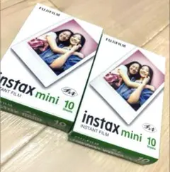FUJIFILM instax mini フィルム 10枚×2箱