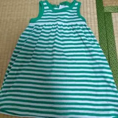 Petit Bateau ストライプワンピース 18ヶ月