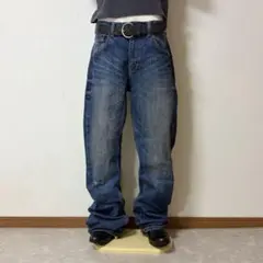 y2k Wrangler swag fade baggy denim looseのサムネイル