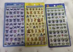 u*0様 【正規品】ディズニーボンボンドロップシール　3枚セット