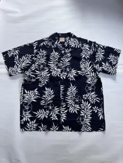 Go Barefoot アロハシャツ Lサイズ ネイビー