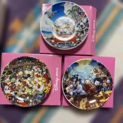 Disney Store キャラクター プレート 3枚