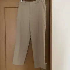 UNIQLO レディース スマートアンクルパンツ ベージュ L