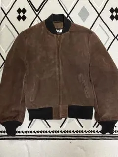 Schott　ショット　USA製　size40　スエードジャケット　ブラウン