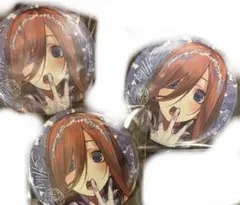 五等分の花嫁 中野三玖 缶バッジ 原作絵 ウエディング