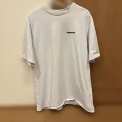 パタゴニア ロゴ Tシャツ ホワイト Lサイズ