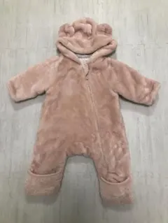 フード付きクマ耳デザインアウター 60-70cm