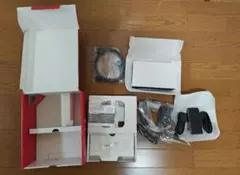 【箱・付属品のみ】Nintendo Switch 有機elモデルの付属品+箱