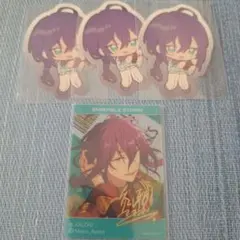 あんスタ 礼瀬マヨイ アニカフェステッカー TRIPクリアカード