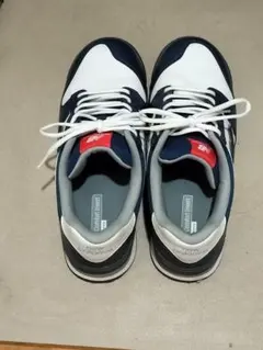 New Balance ネイビー ホワイト スニーカー　　安全靴