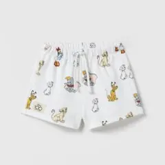 zara baby ディズニー　Disney ショートパンツ　バミューダパンツ
