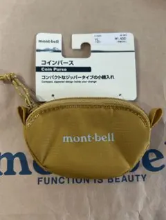 モンベル　mont-bell コインパース　イエロー