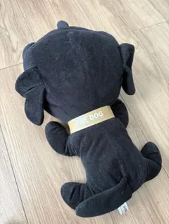 THE DOG ブラックぬいぐるみ 約42cm