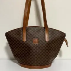 美品CELINEセリーヌ　トートバッグショルダーバッグ　トリオンフマカダム　扇型