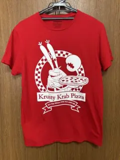 スポンジボブMr. Krabs Krusty Krab Pizza TシャツＭ