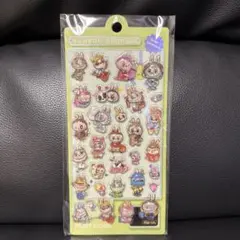 即発送！ラブブ　ウォーターシール　立体　水シール