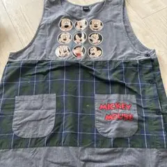 ミッキーマウス エプロン フリーサイズ　保育士