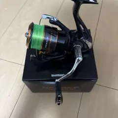 シマノ 22サハラ C3000 ハンドルノブ リールスタンド ラインローラー付