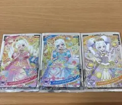 マクドナルドハッピーセット　ひみつのアイプリ　アイプリカード3種類コンプリート