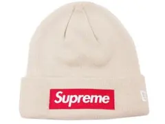 極美品 24AW Supreme New Era Box Logo Beanie