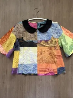 トリココムデギャルソン 5分袖ブラウス