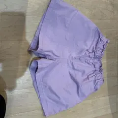 UNIQLO 薄紫　ショートパンツ