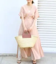 新品【IENA取扱】BIRD&KNOLL マキシ丈ワンピースのサムネイル