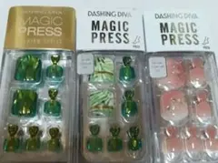 DASHING DIVA MAGIC PRESS ネイルチップ 3個セット