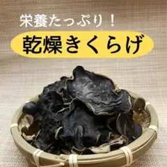 ★純国産　乾燥きくらげ100ｇ　農家直送のサムネイル
