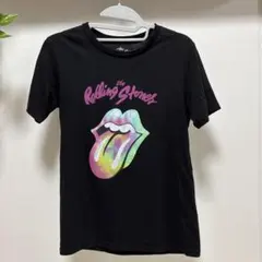 【公式】ザ・ローリング・ストーンズ バンTシャツ リップ＆タン ブラックM