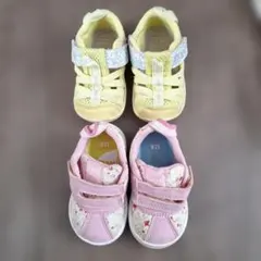 IFME　12cm　スニーカー・ウォーターシューズ　２点セット