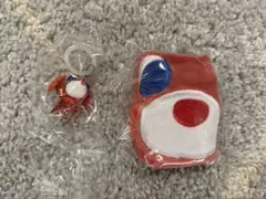 お茶犬　めじるしアクセサリー　フェイスポーチ　アール