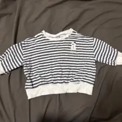 tete a tete ストライプ 長袖トレーナー 80