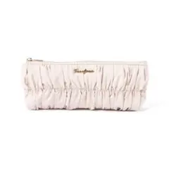 Francfranc 筆箱 ギャザー ペン＆アイグラスケース ライトピンク