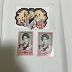 にじさんじ Rose Valentine ランダムチェキ風カード　五木左京