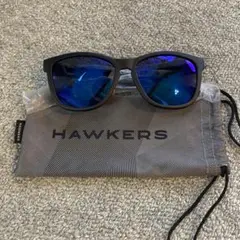 HAWKERS サングラス 青色レンズ 収納袋付き