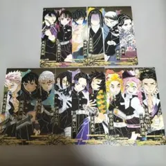 鬼滅の刃 GIGAジャンプ 柱集合　ポストカード 5枚セット