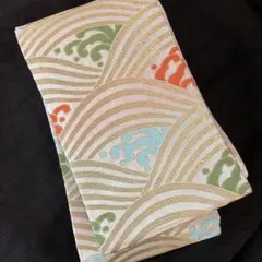 【単衣にも】軽やかに締める　青海波柄の袋帯 楽天市場】袋帯 青海波（帯｜和服）：レディースファッションの通販