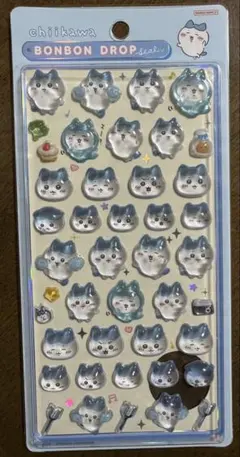 ハチワレボンボンドロップ シール