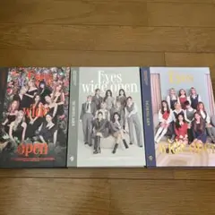 TWICE Eyes wide open 3タイプセット
