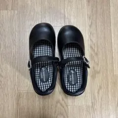 MOONSTAR ブラックフォーマルシューズ 19.0EE