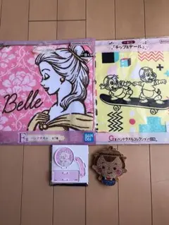 【最終値下】①ハンドタオル ベル チップ&デール ウッディキーホルダー アクスタ