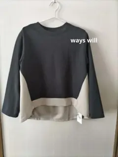 Wayswillスウェットシャツ